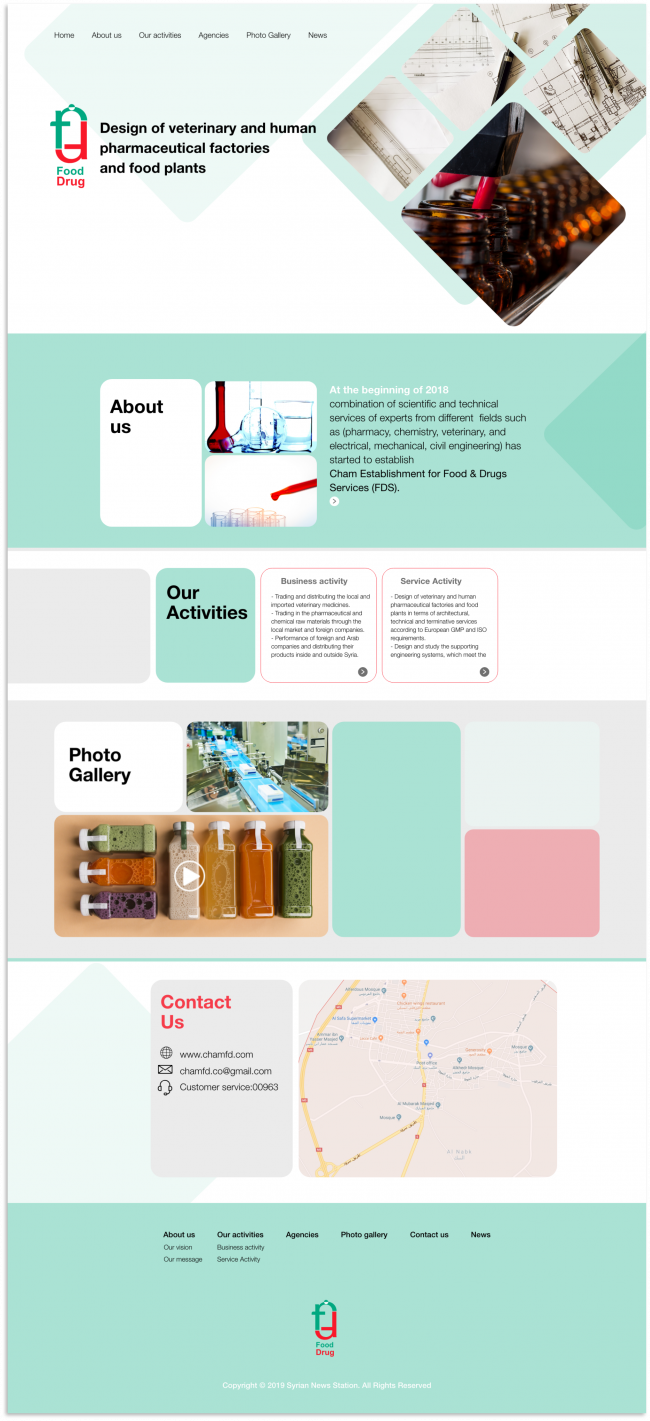 Experts Company for Food and Drug Industries